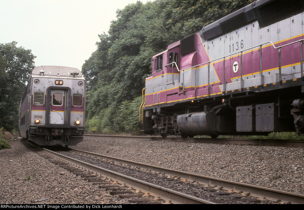 MBTA 1700 and 1136